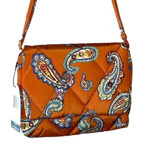 NWT Vera Bradley Ultralight Small Flap Hipster Manor Paisley